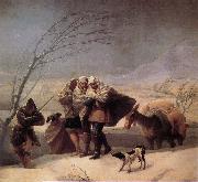 Winter Francisco Goya